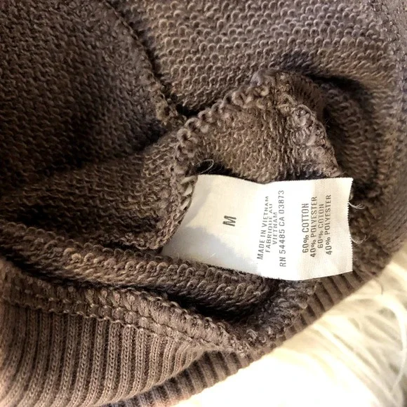 aerie twist front cropped crewneck sweater size medium - Picture 3 of 3